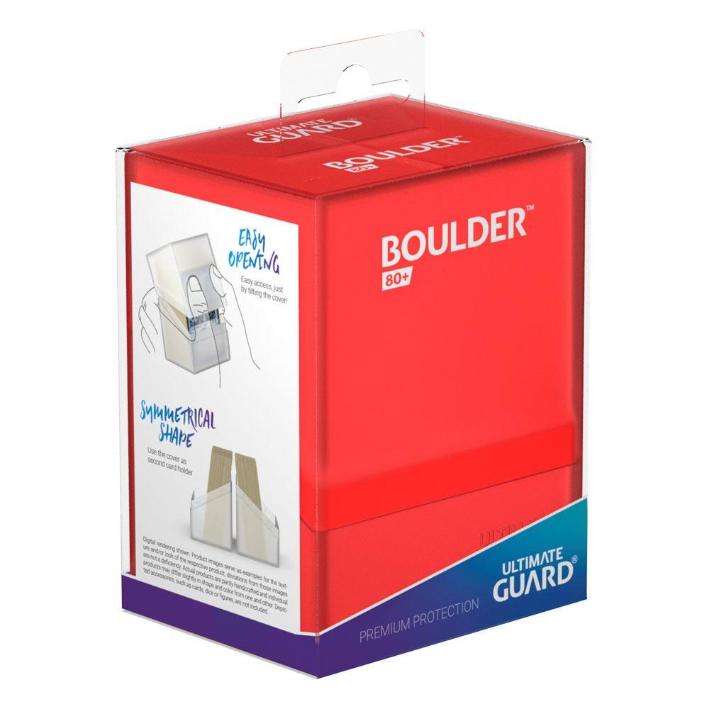 Ultimate Guard – Boulder Deck Case 80+ Standardgröße Ruby