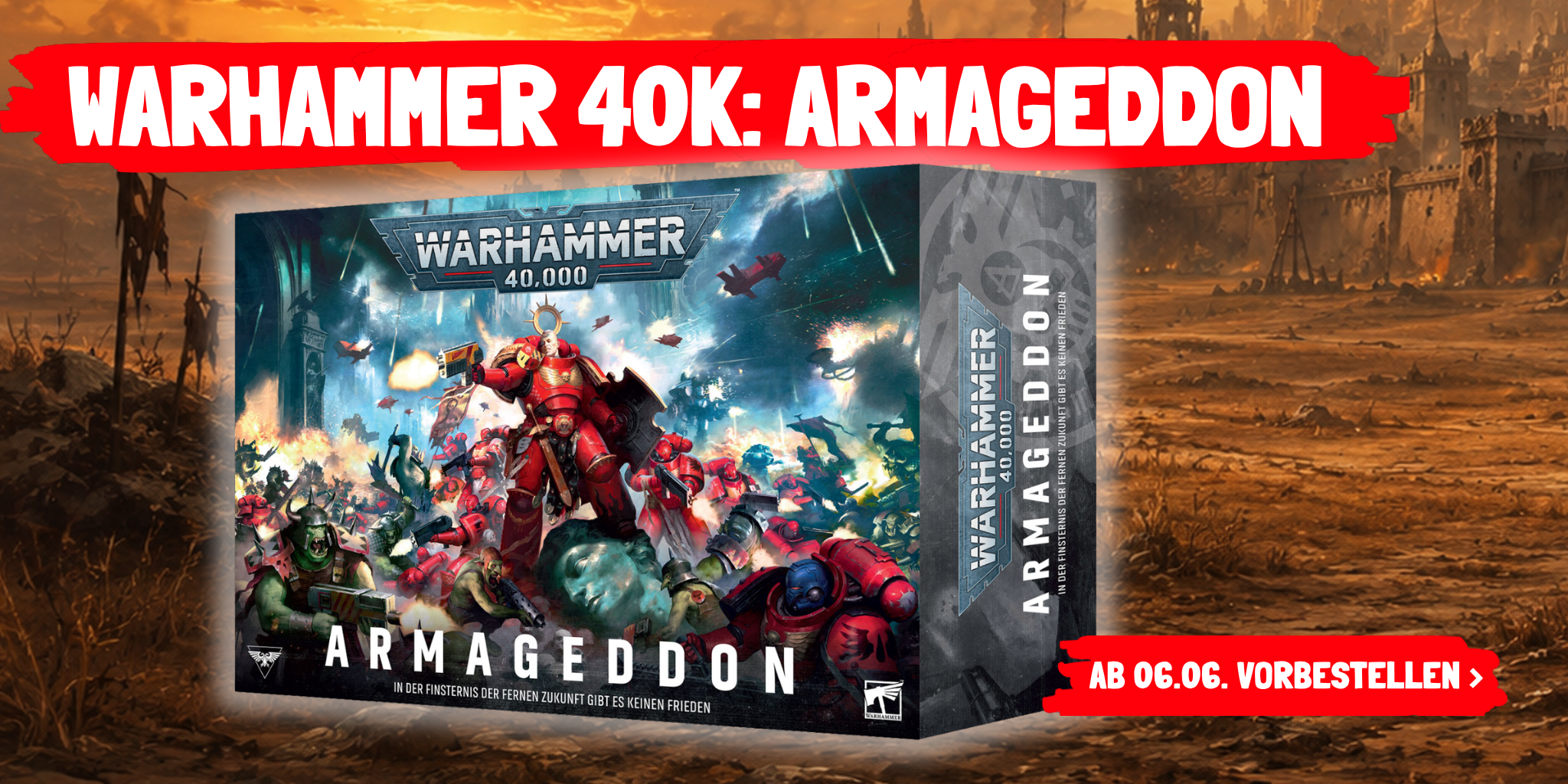 Warhammer 40k Armageddon-Box vorbestellen