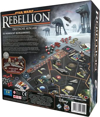 Star Wars Rebellion Verpackung R&uuml;ckseite