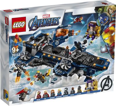 LEGO Marvel Super Heroes - 76153 Avengers Helicarrier Verpackung Front