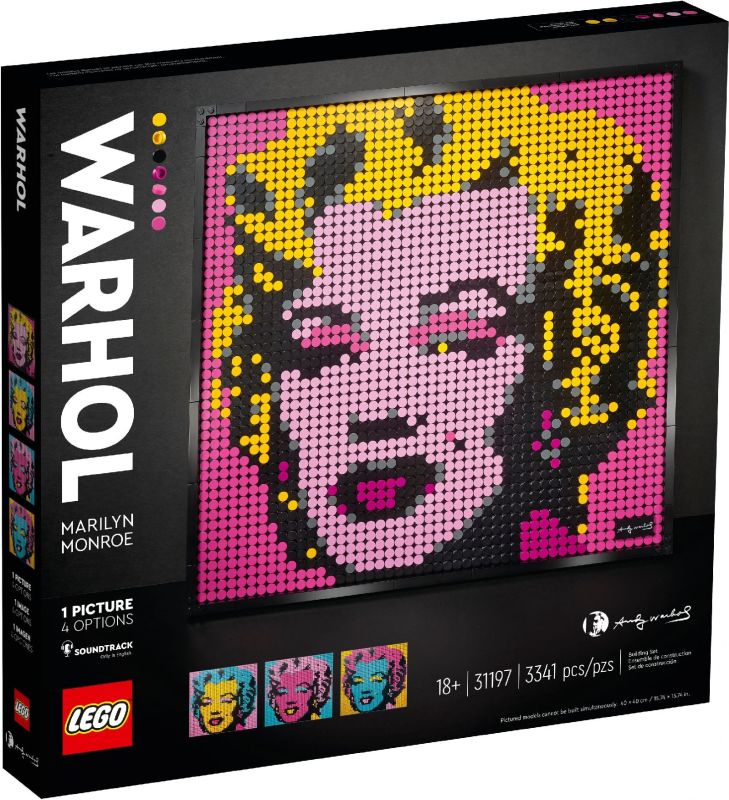 LEGO ART - 31197 Andy Warhols Marilyn Monroe Verpackung Front