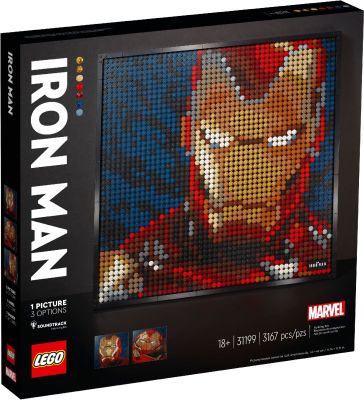 LEGO ART - 31199 Marvel Studios Iron Man - Kunstbild