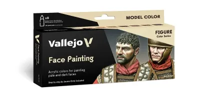 Model Color Set: Face painting by Jaume Ortiz (8x18ml)...