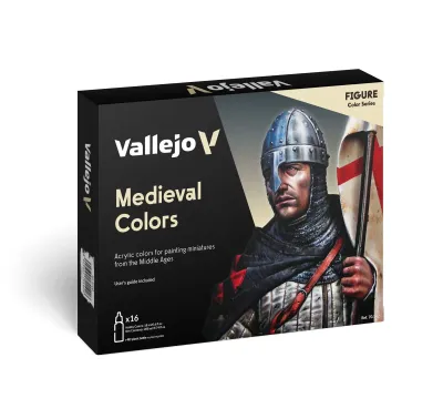 70.142 Model Color Set: Medieval Colors (16x18ml) Verpackung