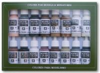 70.144,Model Color Set: Equestrian Colors,Acrylfarben, Vallejo