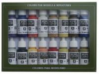 70.147,Model Color Set: American Colonial Colors,Acrylfarben, Vallejo