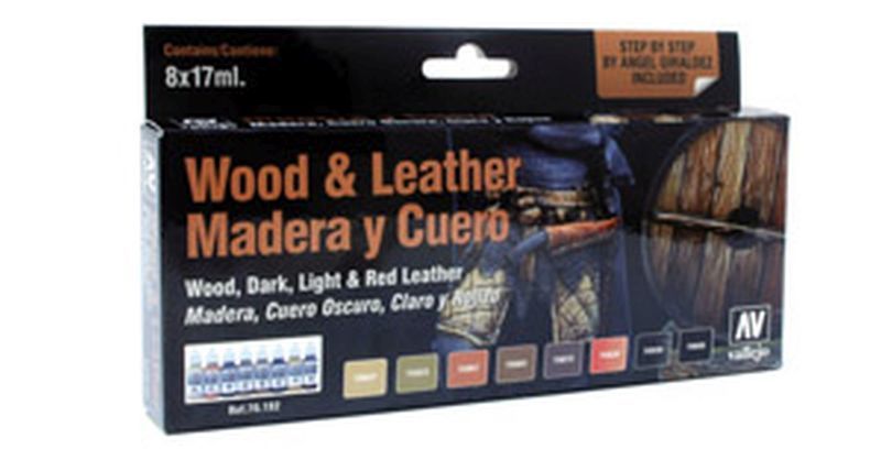 Model Color: Wood & Leather Set