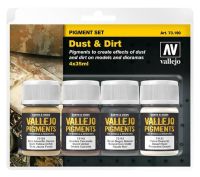 73.190,Vallejo Pigment Set: Dust &amp; Dirt,Acrylfarben, Vallejo
