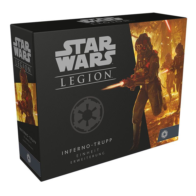 Star Wars: Legion Inferno Trupp Deutsch Erweiterungsbox Vorderseite verpackung