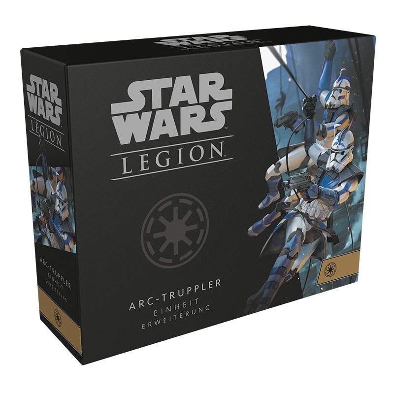 Star Wars: Legion - ARC-Truppler, Erweiterungsbox Vorderseite verpackung