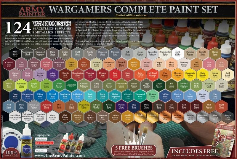 The Army Painter: Wargamers Complete Paint Set - Limited Edition Super Set