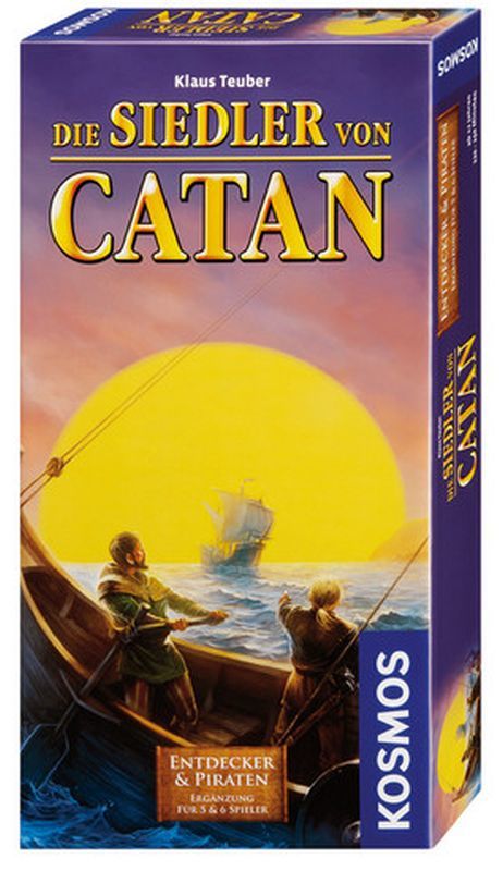 Catan - Entdecker und Piraten Ergänzung für 5-6 Spieler