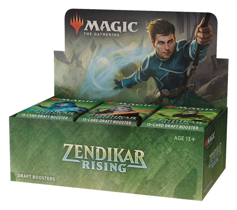Magic the Gathering Zendikar Rising Draft Booster Display (Englisch)