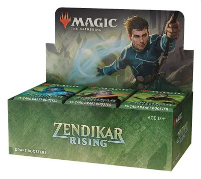 Magic the Gathering Zendikar Rising Draft Booster Display...
