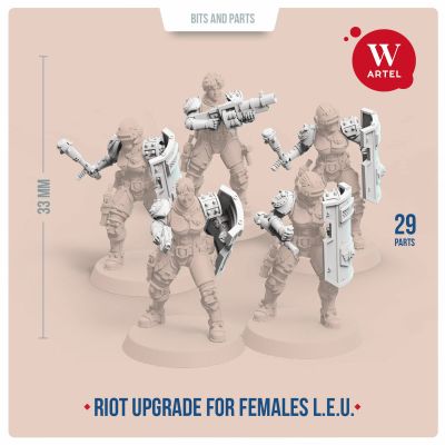 Artel W - L.E.U. Riot Contol Upgrade Kit (weiblich)