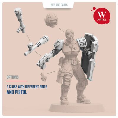 Artel W - L.E.U. Riot Contol Upgrade Kit (weiblich)