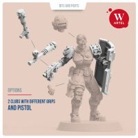 Artel W - L.E.U. Riot Contol Upgrade Kit (weiblich)