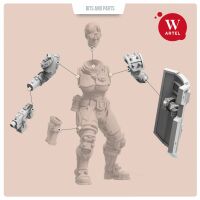 L.E.U. Riot Contol Upgrade Kit (weiblich)