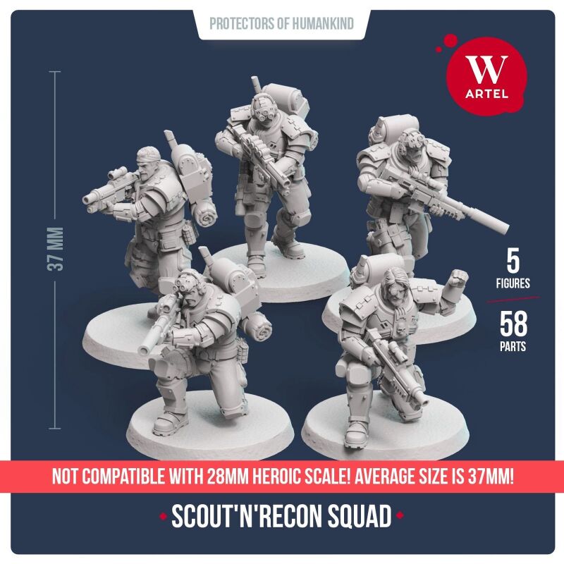 Artel W - Scout`n`Recon Squad (5 Scouts)