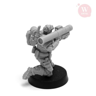 S`n`R Heavy Weapon Specialist 28mm scale