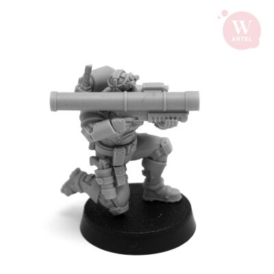 S`n`R Heavy Weapon Specialist 28mm scale