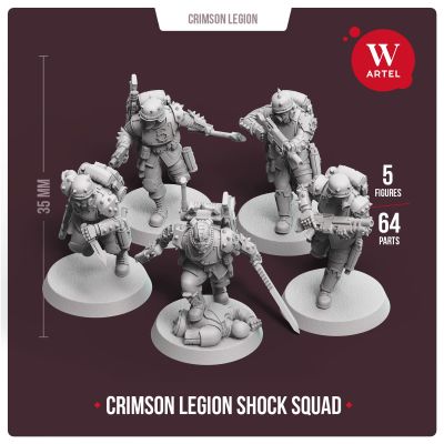Artel W - Crimson Legion Shock Squad (5er Trupp)