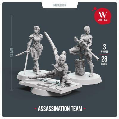 Artel W - Assassination Team (3 Miniaturen)