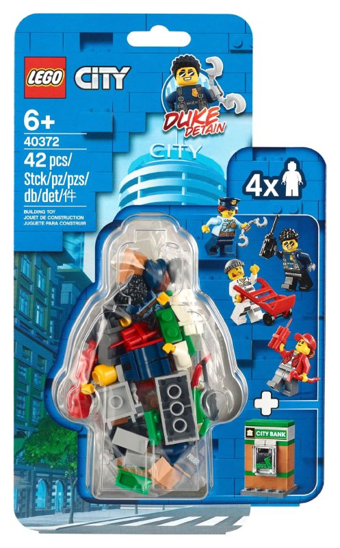 LEGO City - 40372 Polizei-Minifiguren-Zubehörset Verpackung Front