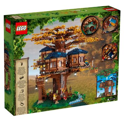 LEGO Ideas - 21318 Baumhaus Verpackung R&uuml;ckseite