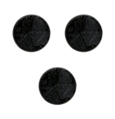 3x gestaltete Citadel-Rundbases (60 mm)