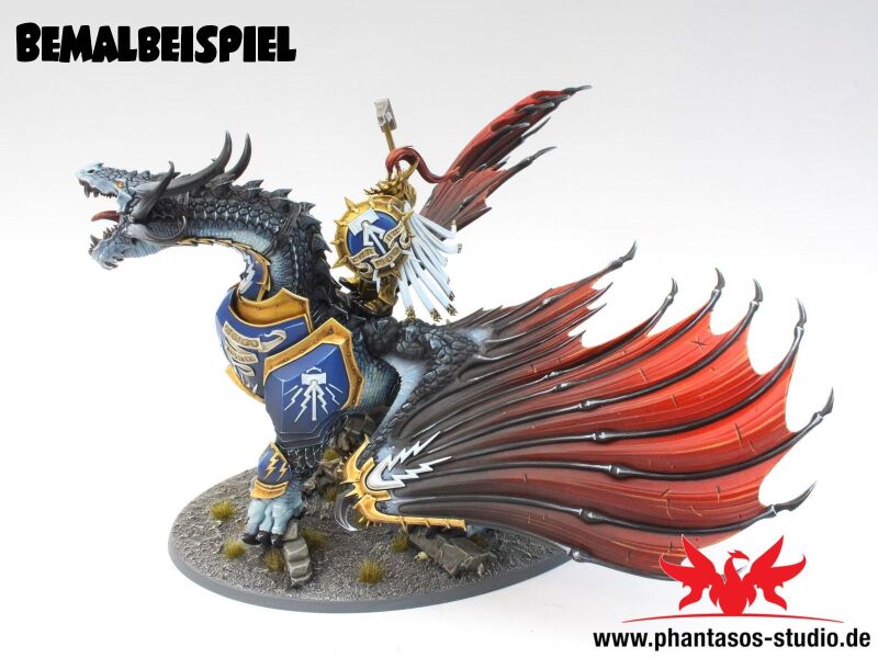 Lord-Celestant Sur Stardrake – Warhammer Age Of Sigmar – Figurine Plastique (Occasion)