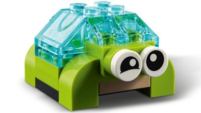 LEGO Classic - 11013 Kreativ-Bauset mit durchsichtigen Steinen