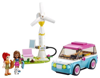 LEGO Friends - 41443 Olivias Elektroauto Inhalt