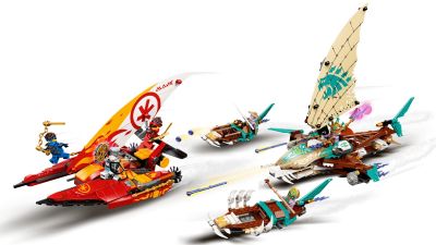 LEGO NINJAGO - 71748 Duell der Katamarane Inhalt