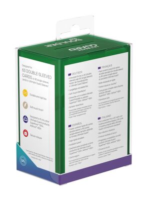 Ultimate Guard Boulder Deck Case 60+ Standardgr&ouml;&szlig;e Emerald