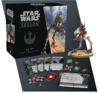 Star Wars: Legion - AT-RT verpackung vorderseite mit modell bemalt inhalt details