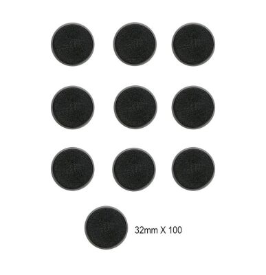 100x Citadel-Rundbase (32mm)