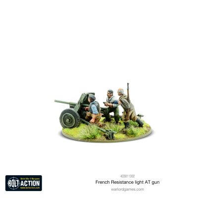 French Resistance light anti-tank gun inhalt details miniatur