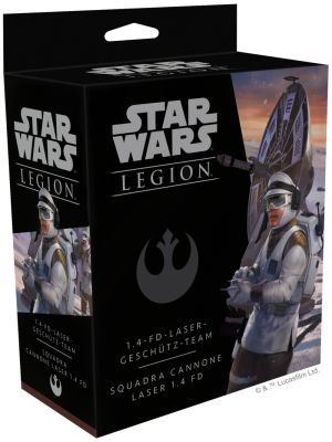 Star Wars: Legion - 1.4-FD-Lasergeschütz-Team verpackung vorderseite