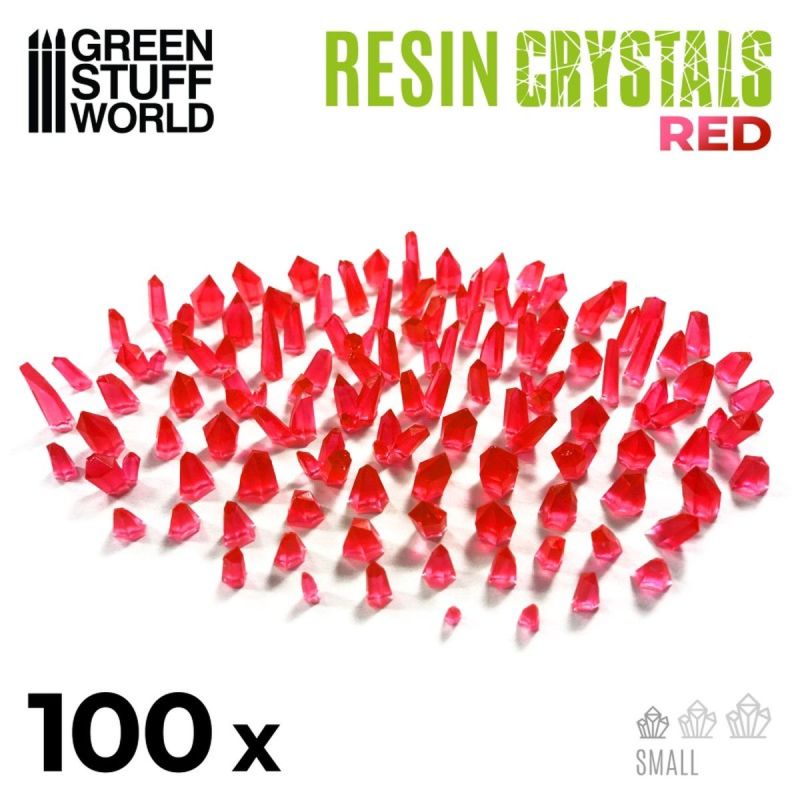 RED Resin Crystals