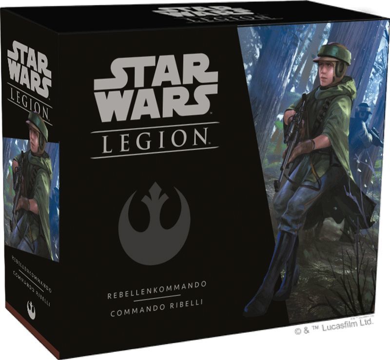 Star Wars: Legion - Rebellenkommandos verpackung vorderseite