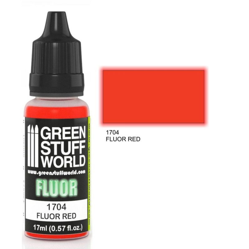 Fluor Paint Red (17ml)