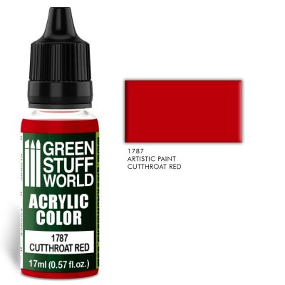 Acrylic Color Cutthroat Red (17ml)