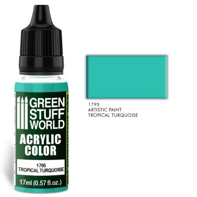 Acrylic Color Tropical Turquoise (17ml)