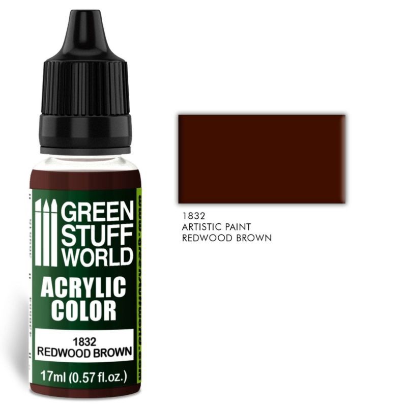 Acrylic Color Redwood Brown (17ml)