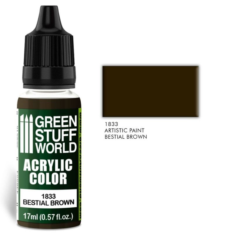 Acrylic Color Bestial Brown (17ml)