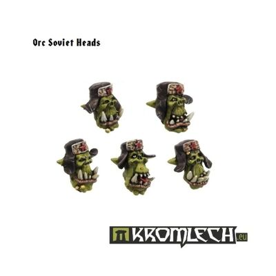 Orc Soviet Heads Kromlech bemalt Seitenansicht