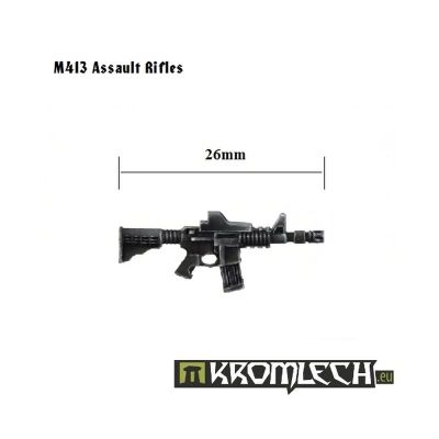 M413 Assault Rifles Kromlech bemalt Gr&ouml;&szlig;enangabe