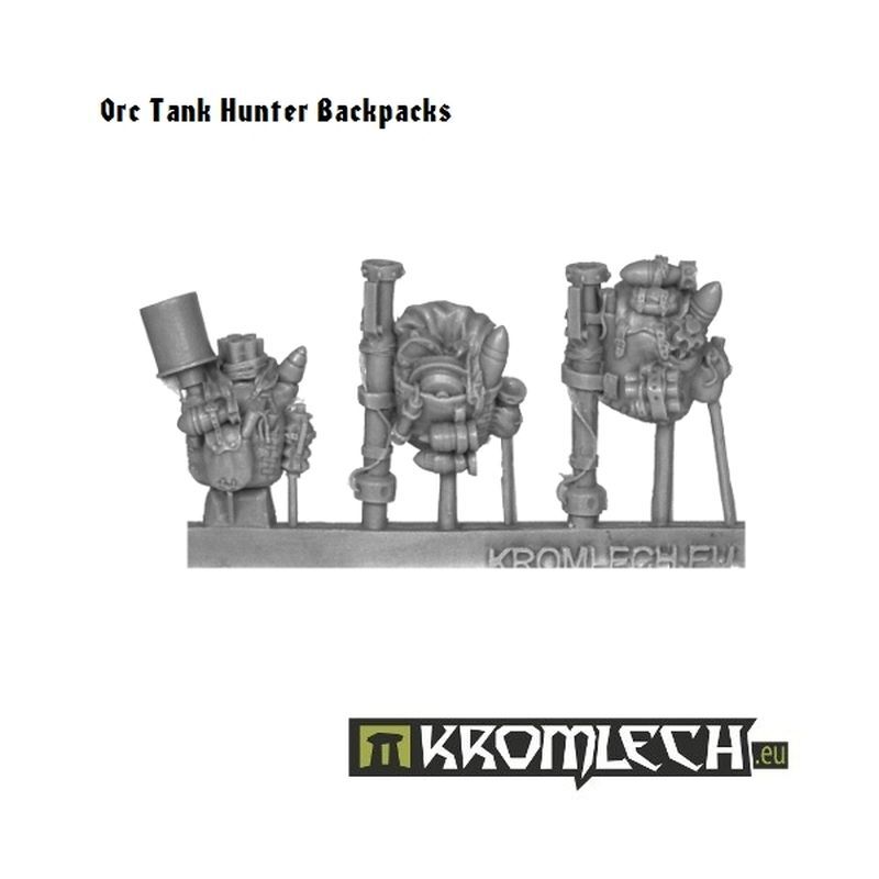 Orc Tank Hunter Backpacks Kromlech unbemalt