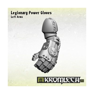 Legionary Power Gloves left Kromlech unbemalt Rendervorschau